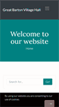 Mobile Screenshot of greatbartonvh.onesuffolk.net