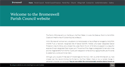 Desktop Screenshot of bromeswell.onesuffolk.net