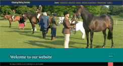 Desktop Screenshot of gippingridingsociety.onesuffolk.net