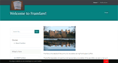 Desktop Screenshot of framfare.onesuffolk.net