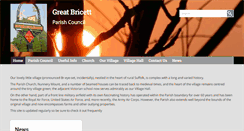 Desktop Screenshot of greatbricett.onesuffolk.net