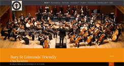 Desktop Screenshot of buryfriendlyorchestra.onesuffolk.net