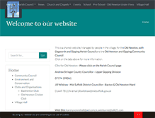 Tablet Screenshot of oldnewton.onesuffolk.net
