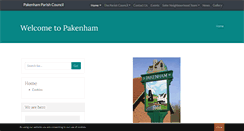 Desktop Screenshot of pakenham.onesuffolk.net