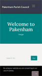 Mobile Screenshot of pakenham.onesuffolk.net