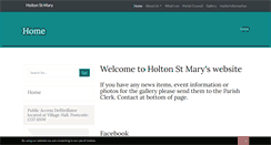 Desktop Screenshot of holtonstmary.onesuffolk.net