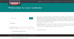 Desktop Screenshot of bartonmills.onesuffolk.net