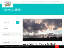 Tablet Screenshot of henley.onesuffolk.net